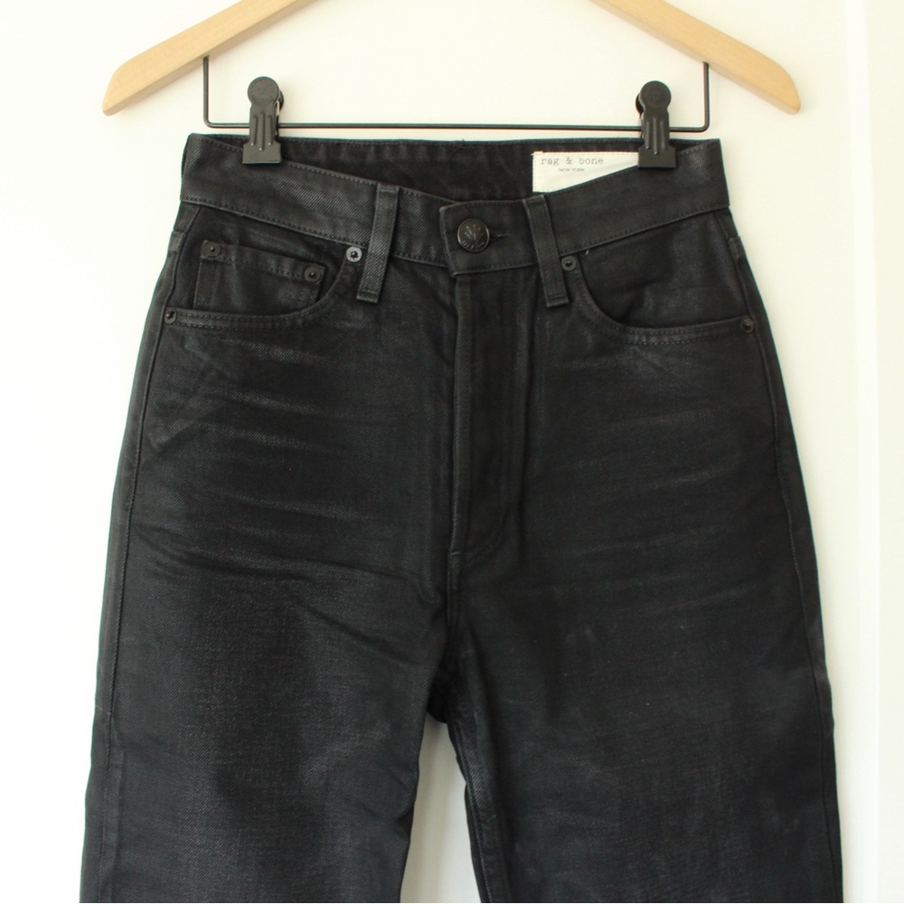 RAG & BONE “Alex” High Rise Straight Jean